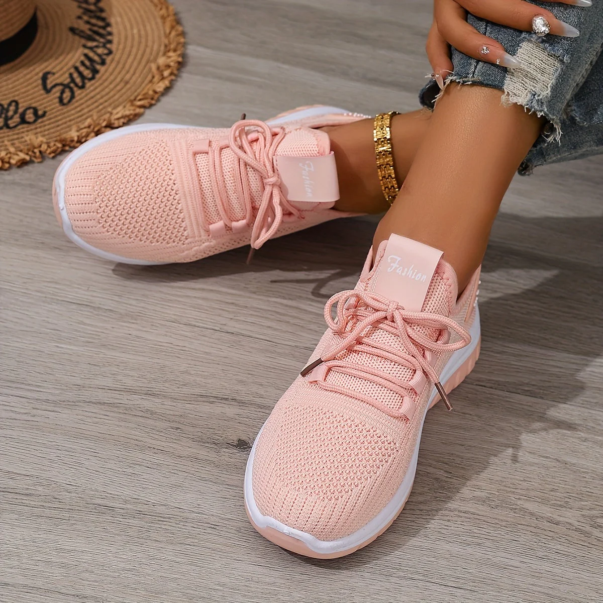 Baskets de sport décontractées pour femme style running polyvalent - Image 10